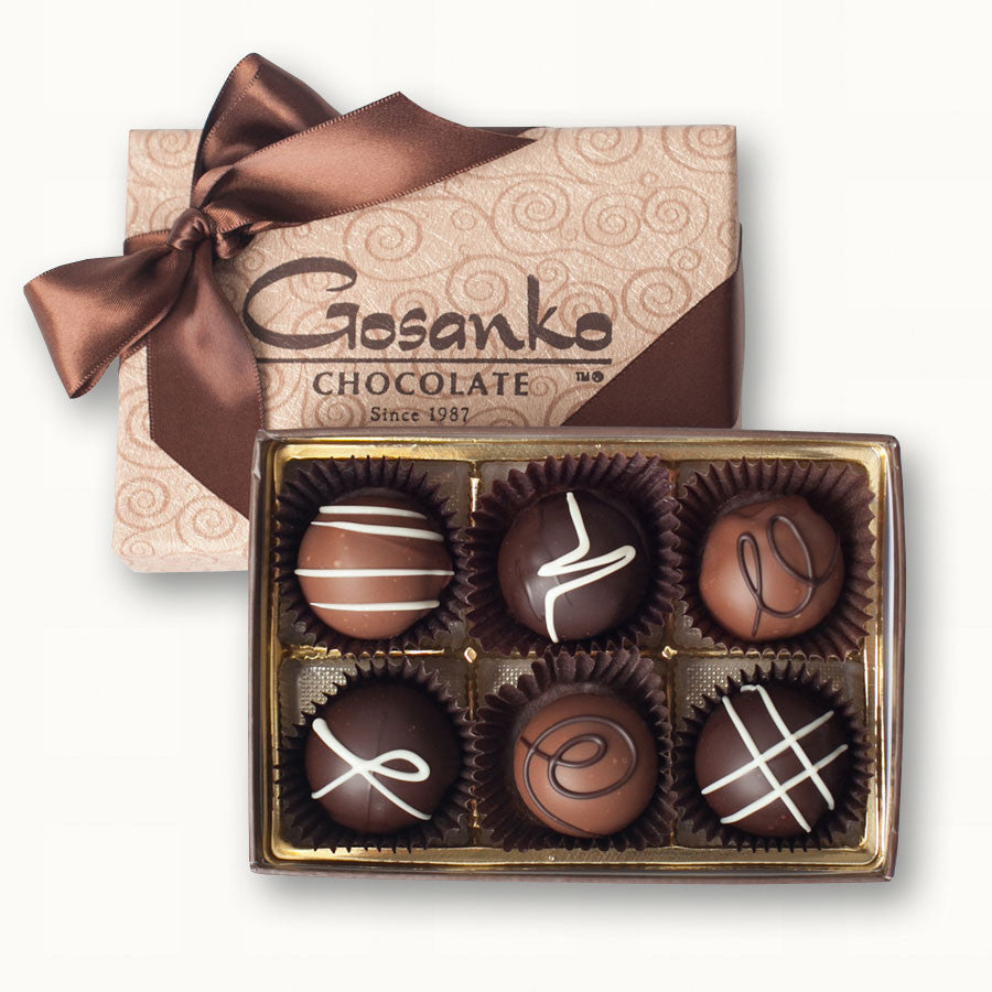 VeryBerry Truffle Box of 6 Gosanko Chocolate