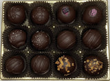 Black Raven Assorted Beer Truffles Box of 12