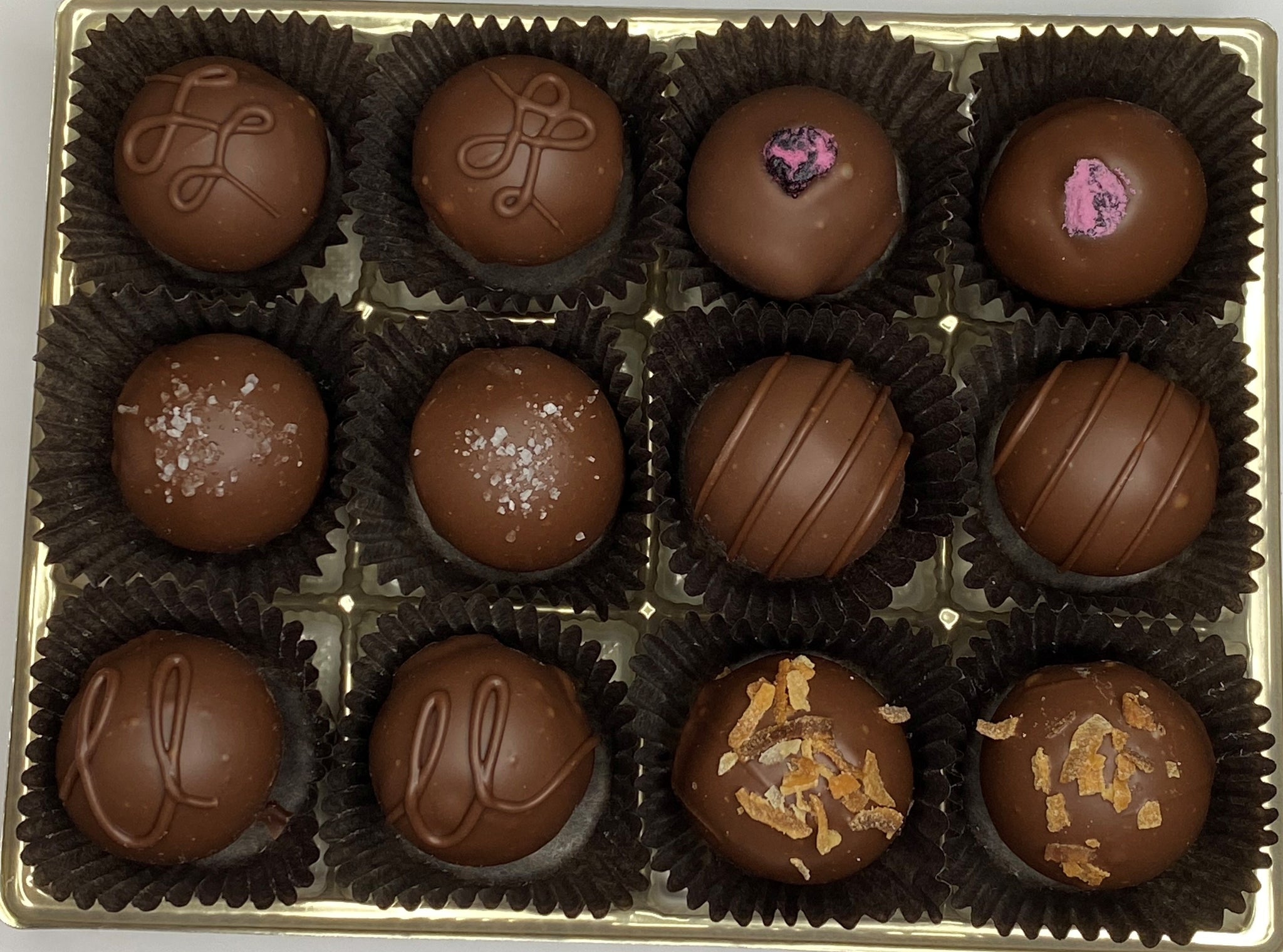 Black Raven Assorted Beer Truffles Box of 12 – Gosanko Chocolate