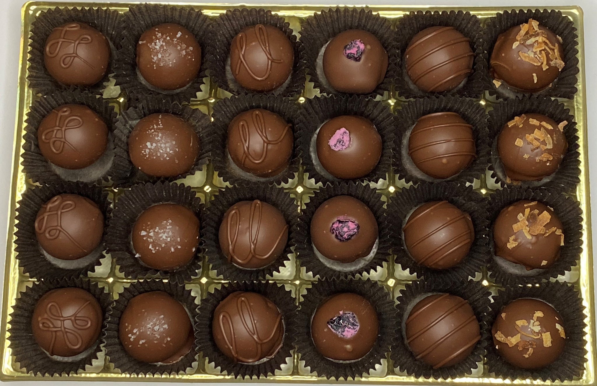 Black Raven Assorted Beer Truffles Box of 24 – Gosanko Chocolate