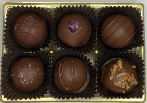 Black Raven Assorted Beer Truffles Box of 6