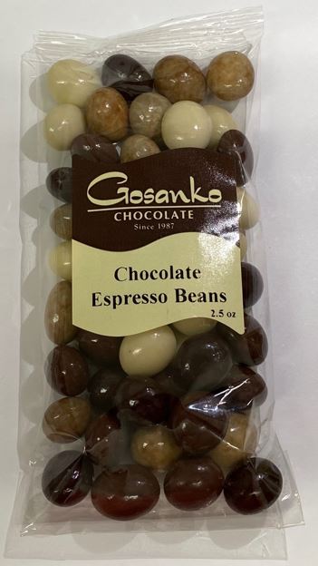 Snack Pack - Chocolate Covered Espresso Beans (3)
